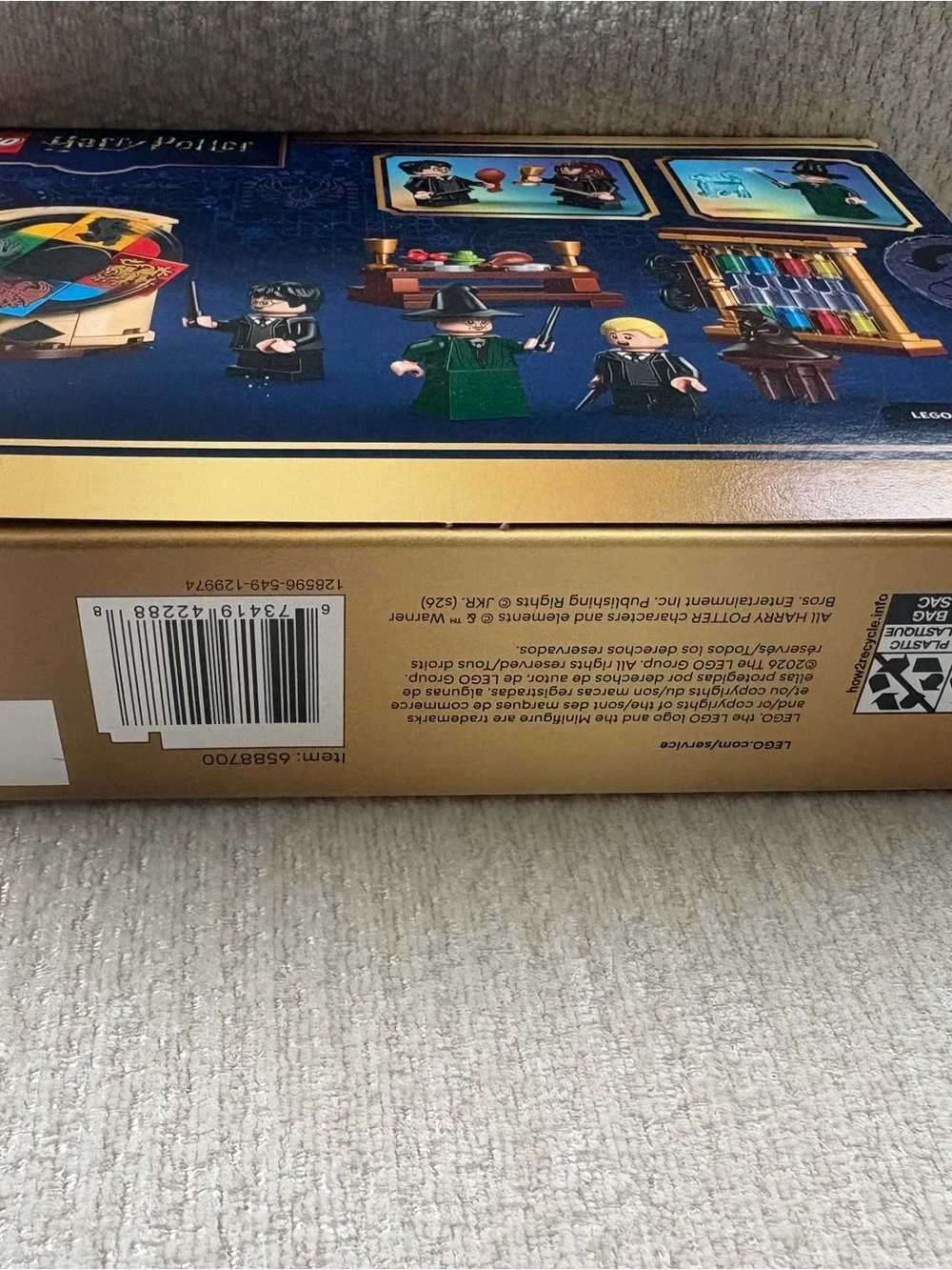 LEGO Harry Potter 76460 Sorting Hat Ceremony 124pc Factory Sealed